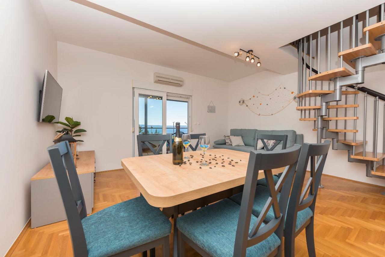 Deluxe 3 Bedroom Apartment With Sea View Baška Voda エクステリア 写真